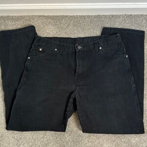 Dickies Black Denim Carpenter Jeans